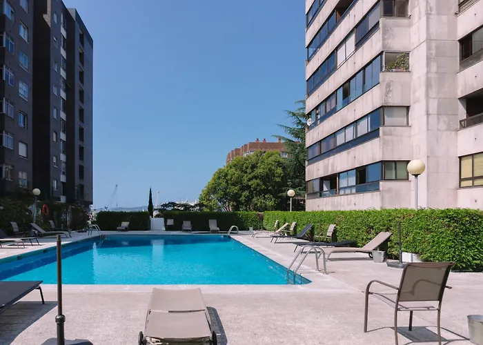 アパート Coqueto Con Piscina Y Parking By